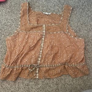 Orange-Brown American Eagle Tank